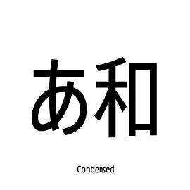 Condensed